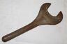 2-10332 Unknown Vintage Large Heavy Duty Open End Inches Hammer Wrench