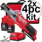 2557-21 2557 2557-20 Milwaukee Fuel Cordless Ratchet Battery Kit New 045242508846