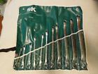 311r Box End Wrench Set With Wrap Vg Condition