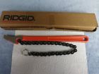 0956912 31310 Ridgid Chain Wrench Pipe Capacity 095691313102