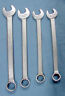 3330 Dura Chrome Vintage Sae Combination Wrench Set Piece Usa