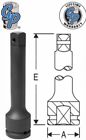 4013e Grey Pneumatic Drive Extension With Pin New