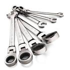 44005 Gearwrench Standard Ratcheting Flex Head Combination Wrench Set New