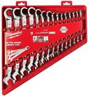 48-22-9416 Milwaukee Ratcheting Combination Wrench Set Sae 045242515967