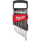 48-22-9506 Milwaukee Ratcheting Combination Wrench Set Metric New 045242515998