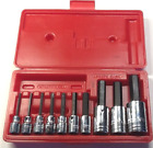 4968pb Proto Sae Chrome Aleen Hex Head Socket Set With Case