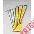 6868004 60750 Yellow Jacket Set 7 Pcs 12 Hex Wrenches Includes All Sizes 686800607504