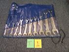 6mm-32mm Metric Wrench S-k Wrenches Open End 11 Piece Set Tool Chrome Automotive New