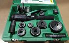 7806sb Greenlee Quick Draw Hydraulic Punch Driver Set 7804sb Slug Buster Nice