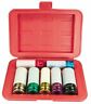 7870 Astro Pneumatic Chrome Protective Plastic Sleeve Shallow Broach Socket Set