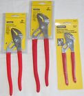 84-139 84-140 Stanley Lot Of 3 Groove Joint Pliers 1 Each 12 Inch 10 And 7.5