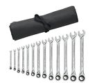 85199r Gearwrench Ratcheting Combination Wrench Set With Roll Work 082171851919