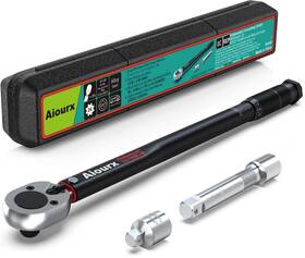 Ust1009 Aiourx 1/2 Inch Drive Click Torque Wrench Set 8-168 Ft.-lb. / 10.8-227.8 Nm 3 Pieces