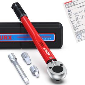 Ust1012 Aiourx 3/8 Inch Drive Click Torque Wrench Set 10-80 Ft.-lb. / 13.6-108.5 Nm 4 Piece