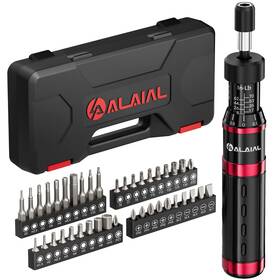Al03-70 Alaial Torque Screwdriver Wrench Driver Set 41 Pcs 8-70 Inch Pound Screwdriv