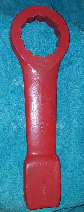 Sfh-1816 Alloy 2 3/4 Inch Slugging Striking Wrench 12 Pnt Straight Superrench Usa