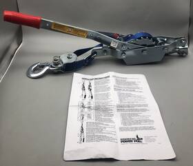 18900 American Power Pull 2 Ton Dual Drive Ratchet Cable Puller #18900 Read