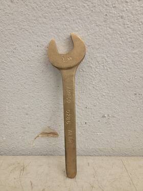 49up62 Ampco 0286 Open End Wrench Strt 10-1/4 Inch Alumnmbrz