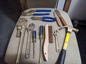 Ampco W-48 11 Piece Non-sparking Non-magnetic Corrosion Resistant Toolkit