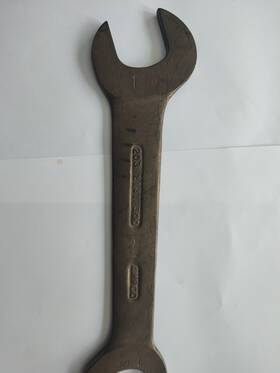 W750 Ampco 1-1/8 Inch X 1-5/16 Non-sparking Double Open End Wrench 15 Oal