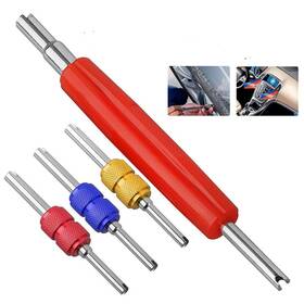 R134 Anbilila 731990148846 4pcs Aluminum Alloy Color Car Air -conditioning Valve Core Wrench R12 A