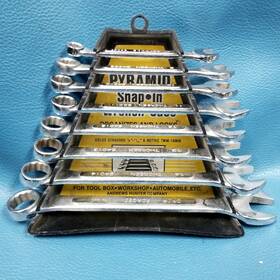 Andrews Hunter 016929000779 Vtg 7pc Thorsen Drop Forged Wrench Set W Pyramid Snap In Case