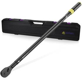 Ap010 Anpuds 3/4-inch Drive Click Torque Wrench 100-650 Ft-lb/135.5-880.8 Nm Dual-direct