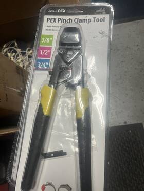 851-561 Apollo Pex Pinch Clamp Tool #851-561 3/8 1/2 3/4