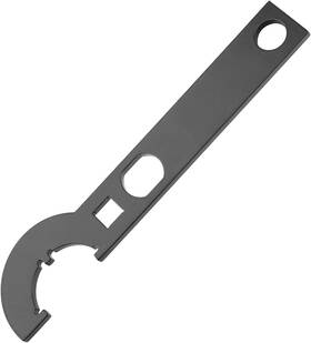 00019 Aqeenura Castle Nut Wrench Armorers Buffer Tube For Removal And Black