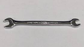 26-007 Armstrong 1/4 Inch And 3/16 Open End Wrench Full Polish Usa