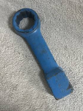 33-390 Armstrong 2-13/16 Straight Hammer Wrench 12 Point Striking Knocker Usa