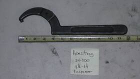 34-300 Armstrong Pin Spanner Wrench 4-1/2 - 6-1/4 Made In Usa