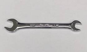 53-019 Armstrong 7mm And 8mm Open End Wrench Metric Full Polish Usa