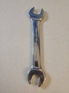 53-064 Armstrong 11mm X 13mm Open End Wrench Chrome Made In Usa