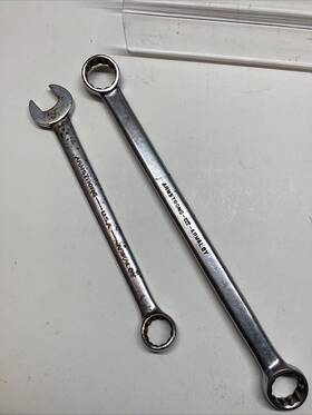 7033-c Armstrong 2 Vintage Armaloy Wrenches 13/16 Inch 1167-a 15/16 7033-c- Usa