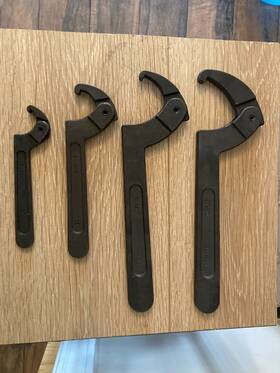 34-301 Armstrong 781412343014 305 307 And 310 Adjustable Pin Hook Collar Spanner Wrenches