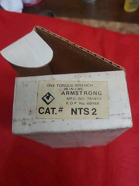 Nps2 Armstrong Tools Micro Twist Torque Wrench 30 Inch Pounds Max