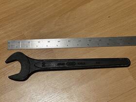 Sn-16 Asahi 36mm Tools Open End Machine Wrench Ash X-11 Sn41 Japan Forged Steel