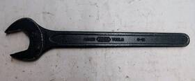 Sn38 Asahi - 24mm Forged Steel Open End Wrench Made In Japan Used