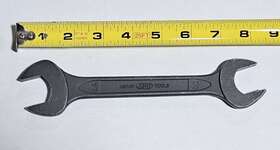 Sn59 Asahi Ash Tools Open End Machine Wrench Metric 22mm 24m Forged Steel Japan