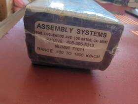 H-71011 Assembly Systems Tohnichi Torque Wrench Nummi # 71011 Range 400-1800 Kg-cm