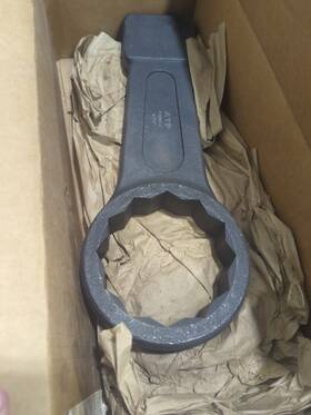 Fsw74 Atp 12-point 4-5/8 Inch Flat Striking Box End Wrench