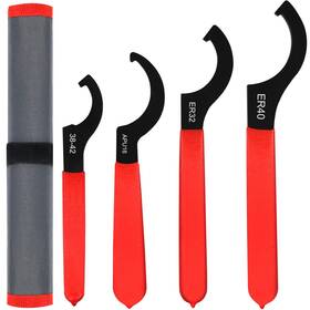 Awt-1301rg Autowanderer Tool 4pcs Coilover Spanner Wrench Set Adjustable Shock Heavy Duty Steel C S