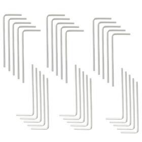 Auvo24012435 Auvotuis 30pcs 1.5mm Allen Wrench L Shaped Hex Key Carbon Steel Hexagon Head Re
