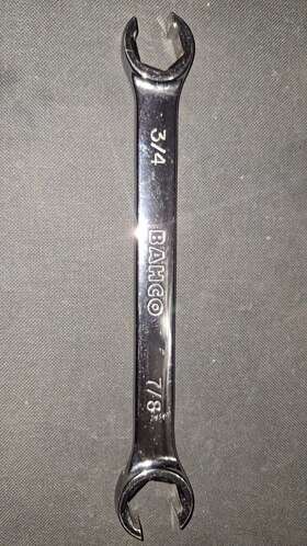 832428 Bahco Flare Nut Line Wrench 7/8 3/4 Usa