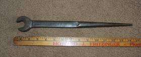 W209a Berylco Vintage 14-1/2 Inch 7/8 Sae 1/2 Uss Sizing Iron Workers Spud Wrench