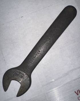 1006-703 Billings 5/8 Engineer Wrench Usa Heavy Duty Machinist Mechanic Open End