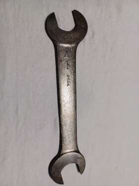 1362 Billings Usa Vintage Uss Open End Wrench 7/8 And 3/4 Us Size Heavy Duty