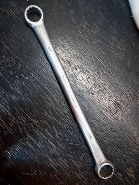 L7031 Billings Vintage Life-time 12 Pt Box End Wrench 25/32 X 7/8 Usa