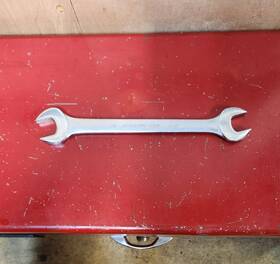 4731b Blackhawk Usa Sae 13/16 Inch X 7/8 Open Ended Wrench Nos Vintage